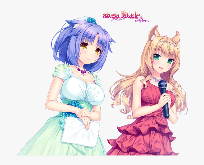 Nekopara,neko Works,foreign Vn,зарубежные Vn,визуальные - Cinnamon And Vanilla Nekopara, HD Png Download