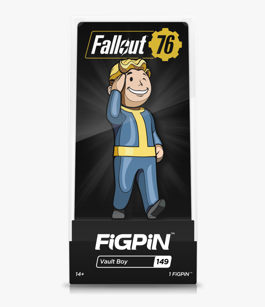 Vault Boy Salute - Holy Diver Figpin, HD Png Download