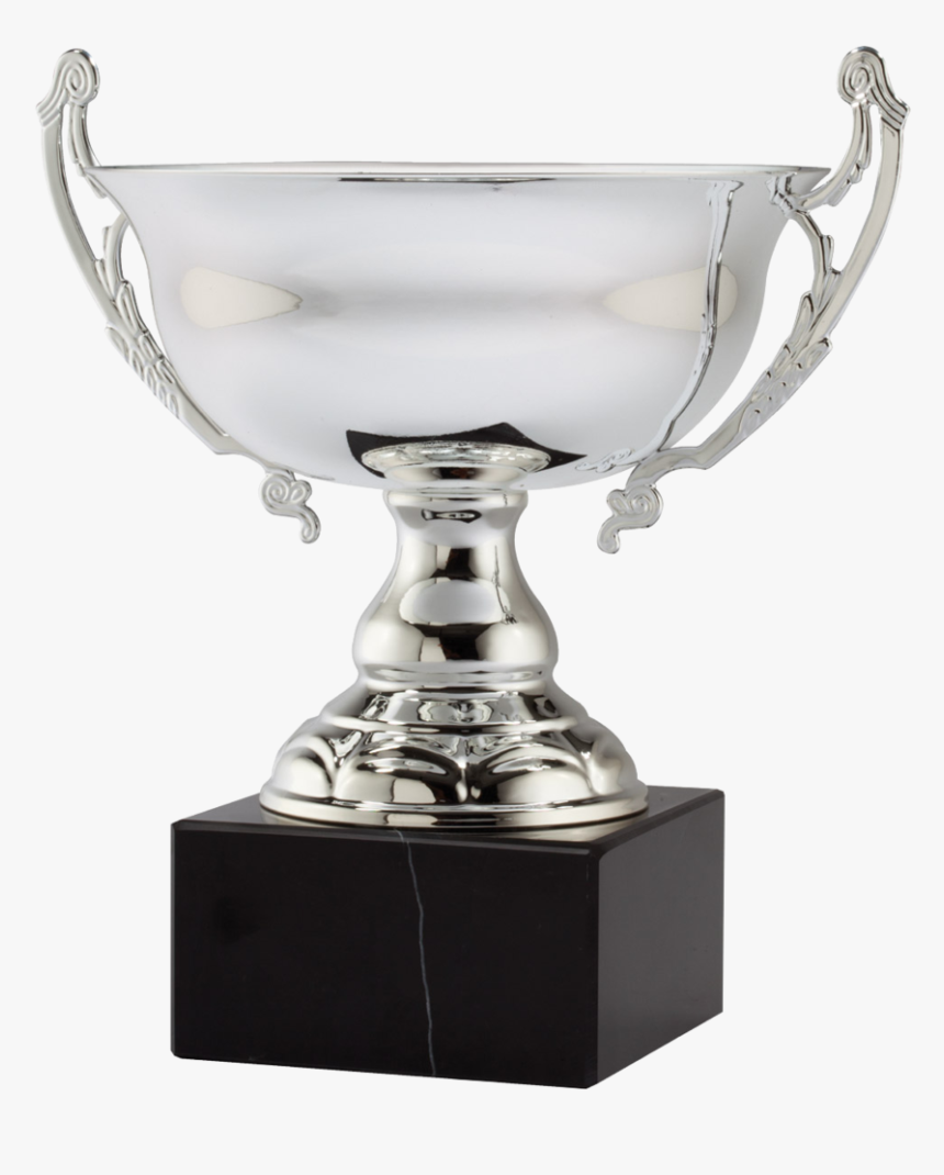 Silver Bowl Trophy - Golf Trophy Large Black Base, HD Png Download