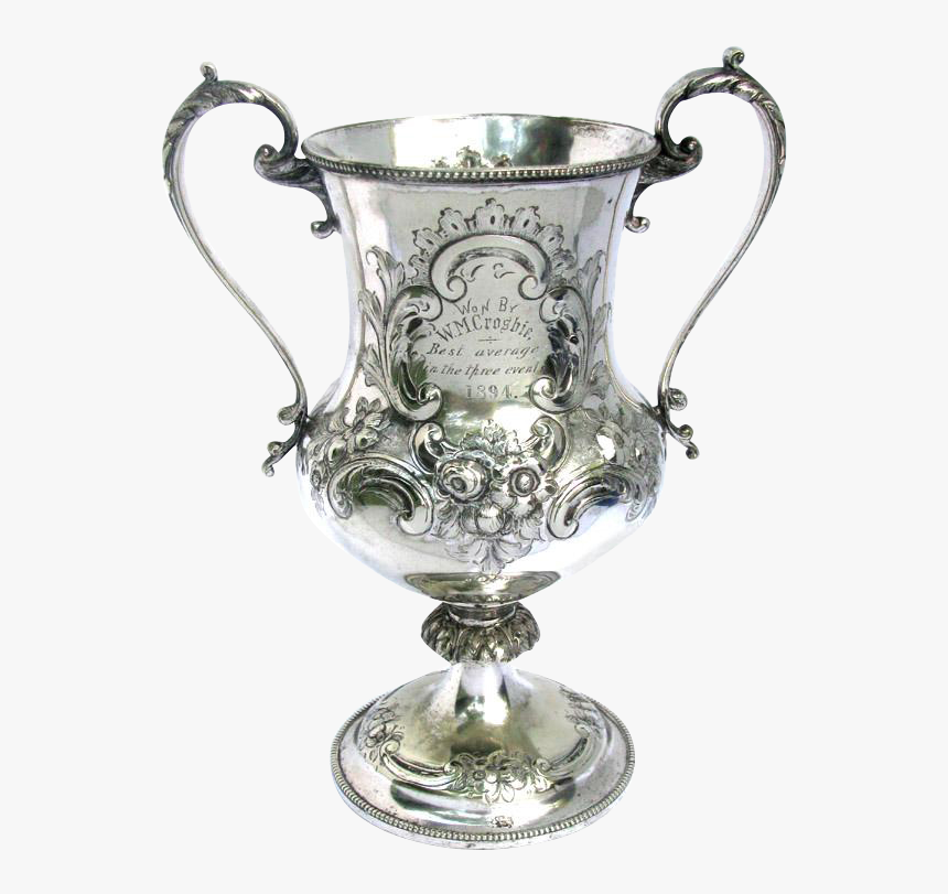 Cup Transparent Silver - Antique, HD Png Download