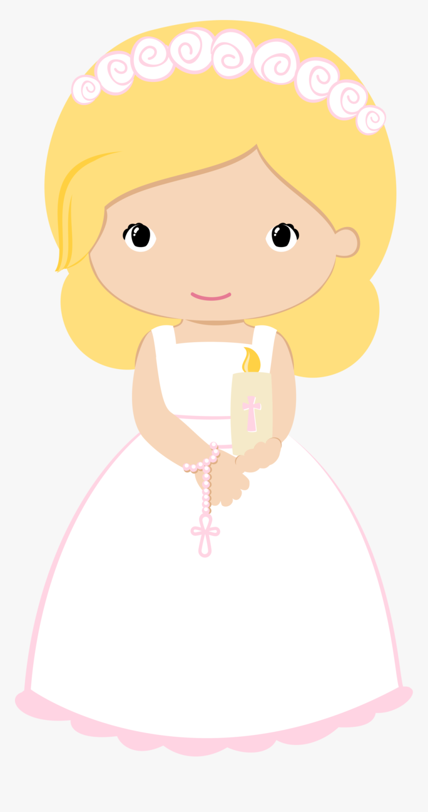 First Easter Png - Nenas Comunion, Transparent Png
