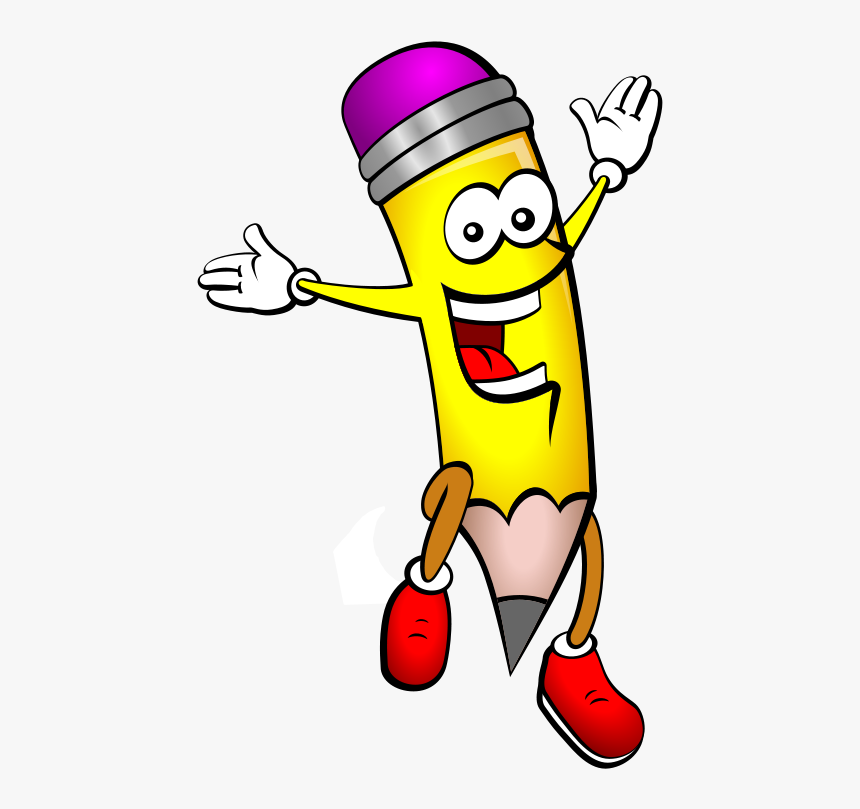 Transparent Pencil Png Clipart - Cartoon Clipart, Png Download