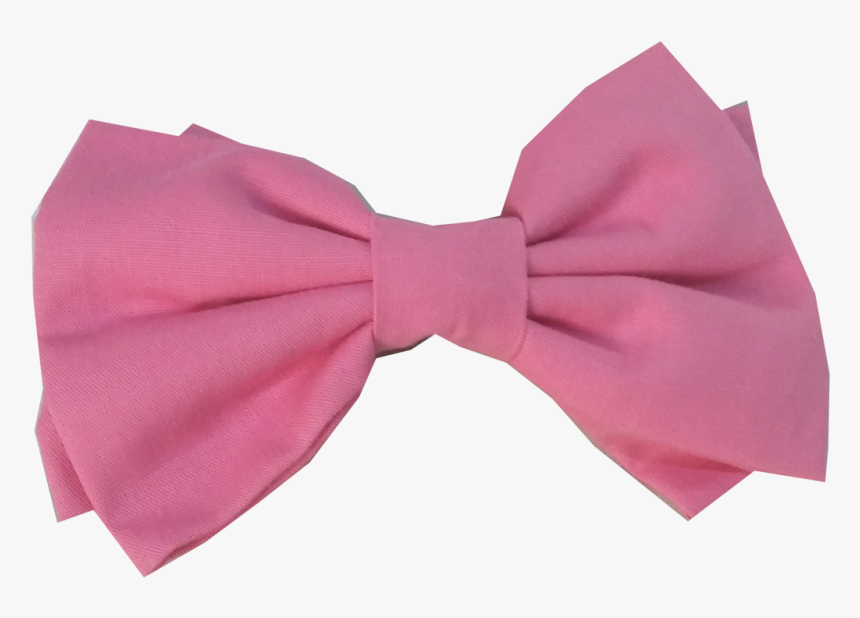 Bow Tie Ribbon Lazo Pink Hair - Laço De Cabelo Rosa, HD Png Download