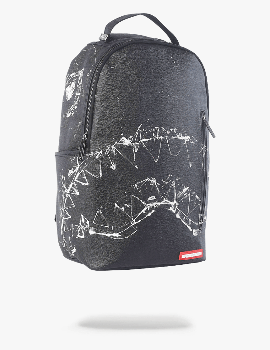 Broken Glass Shark Sprayground, HD Png Download
