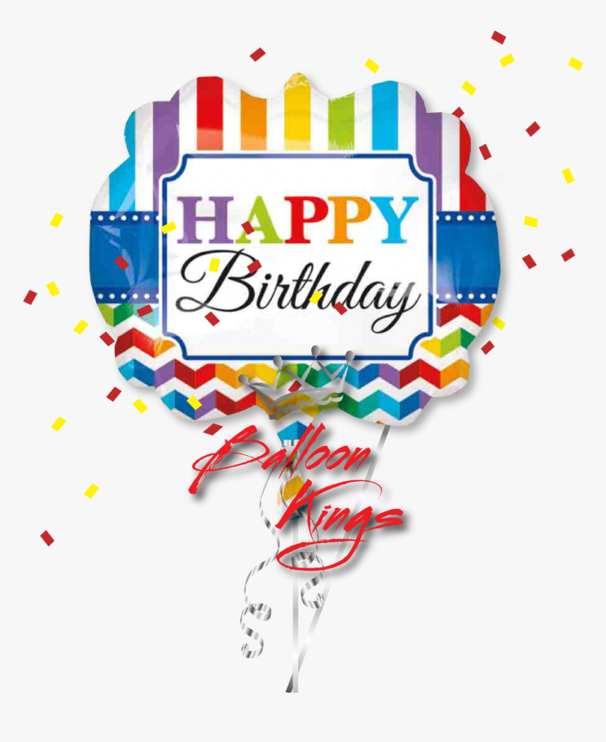 Transparent Chevron Clipart - Happy Birthday Square, HD Png Download