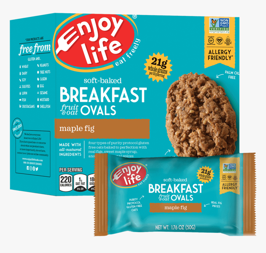 Enjoy Life Breakfast Ovals, HD Png Download