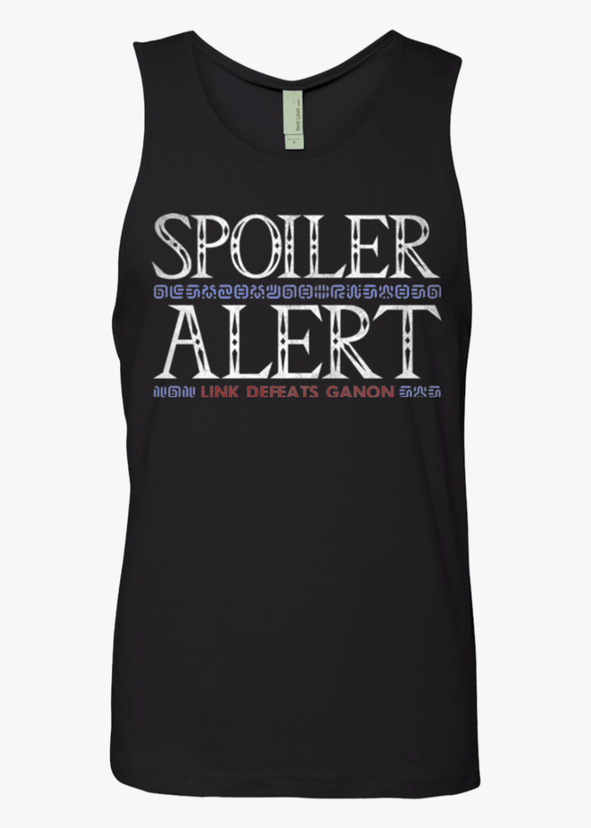 Spoiler Alert Link Defeats Ganon Men S Premium Tank - Sleeveless Shirt, HD Png Download
