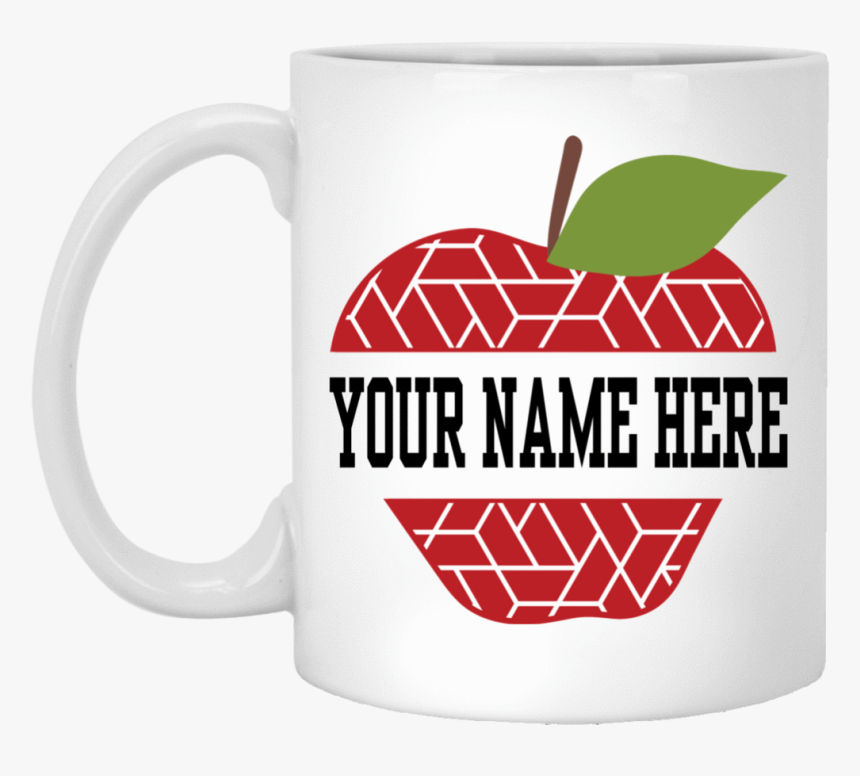 Personalized Apple Teacher Gift Coffee Mug - Jack Skellington Nightmare Before Coffee, HD Png Download