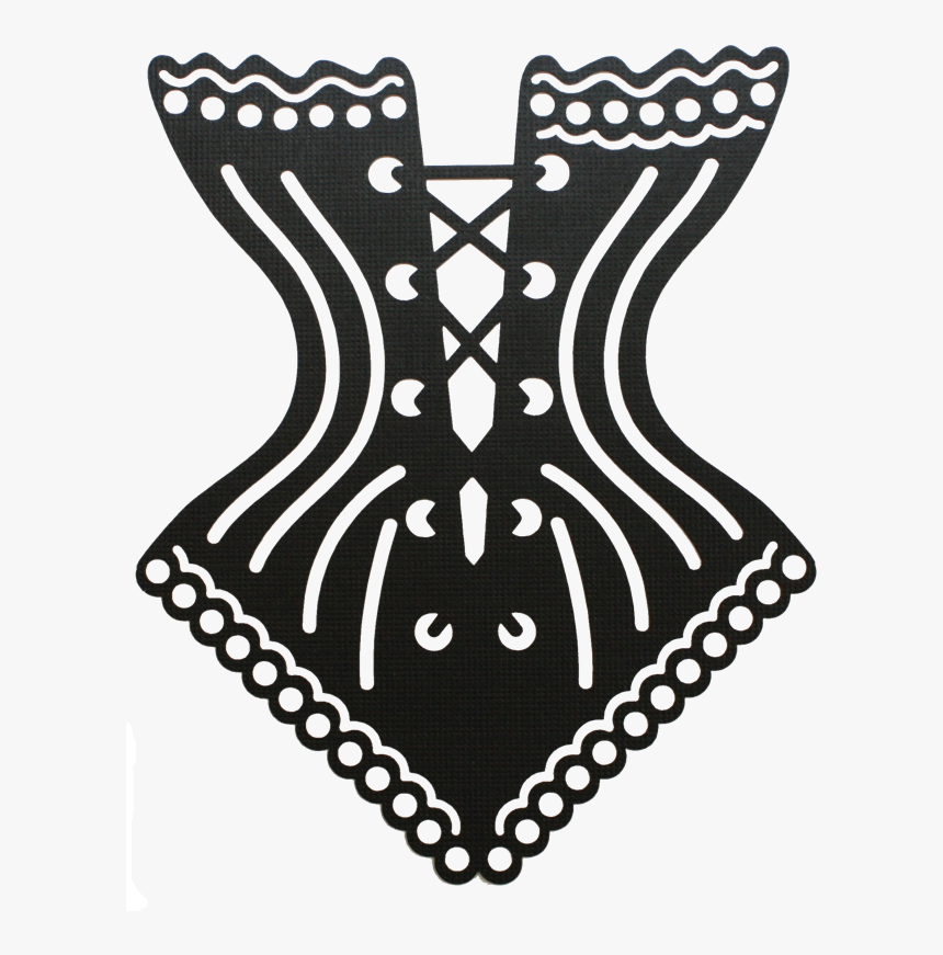 Corset Stencil, HD Png Download
