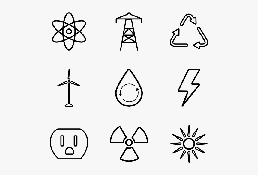 Energy Icon Vector Free, HD Png Download