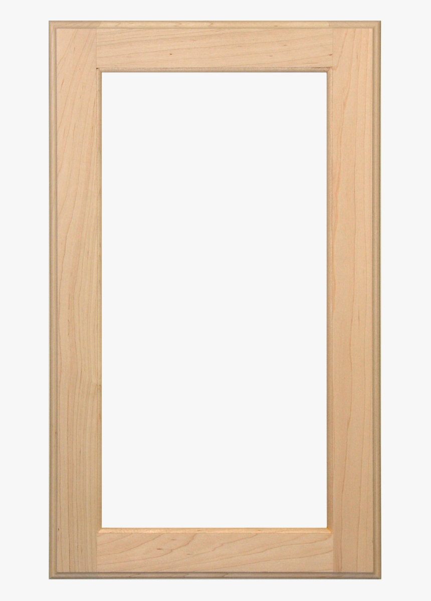 Stained Single Panel Glass Pane Door Maple - Plywood, HD Png Download