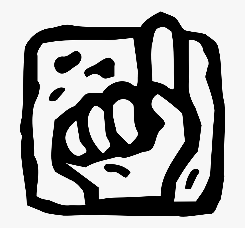 Countdown, Finger, One, Hand, Counting, Numbers - Countdown Clipart, HD Png Download