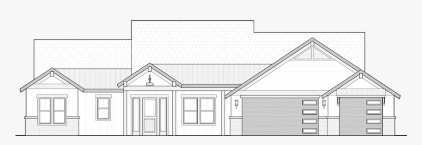 999 Farmhouserd-front - House, HD Png Download