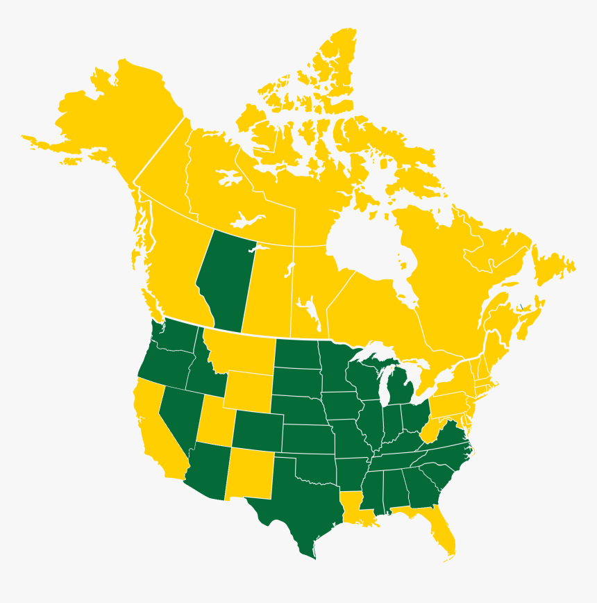 Map Of Canada, HD Png Download