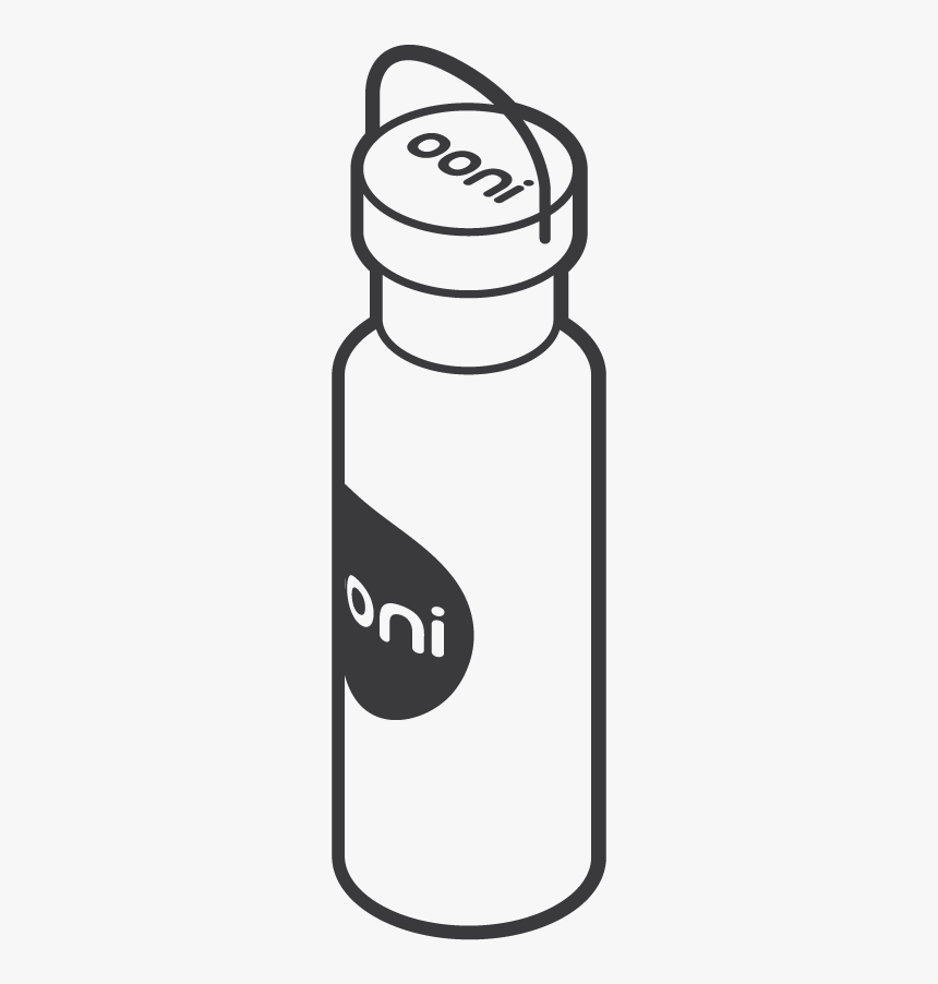 Klean Kanteen Ooni Stainless Steel Water Bottle Thumbnail - Drawing Of Steel Bottle, HD Png Download