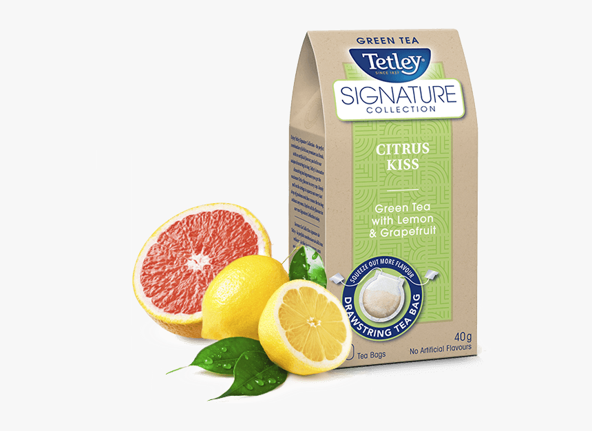 Tetley Signature Collection Citrus Kiss - Bitter Orange, HD Png Download