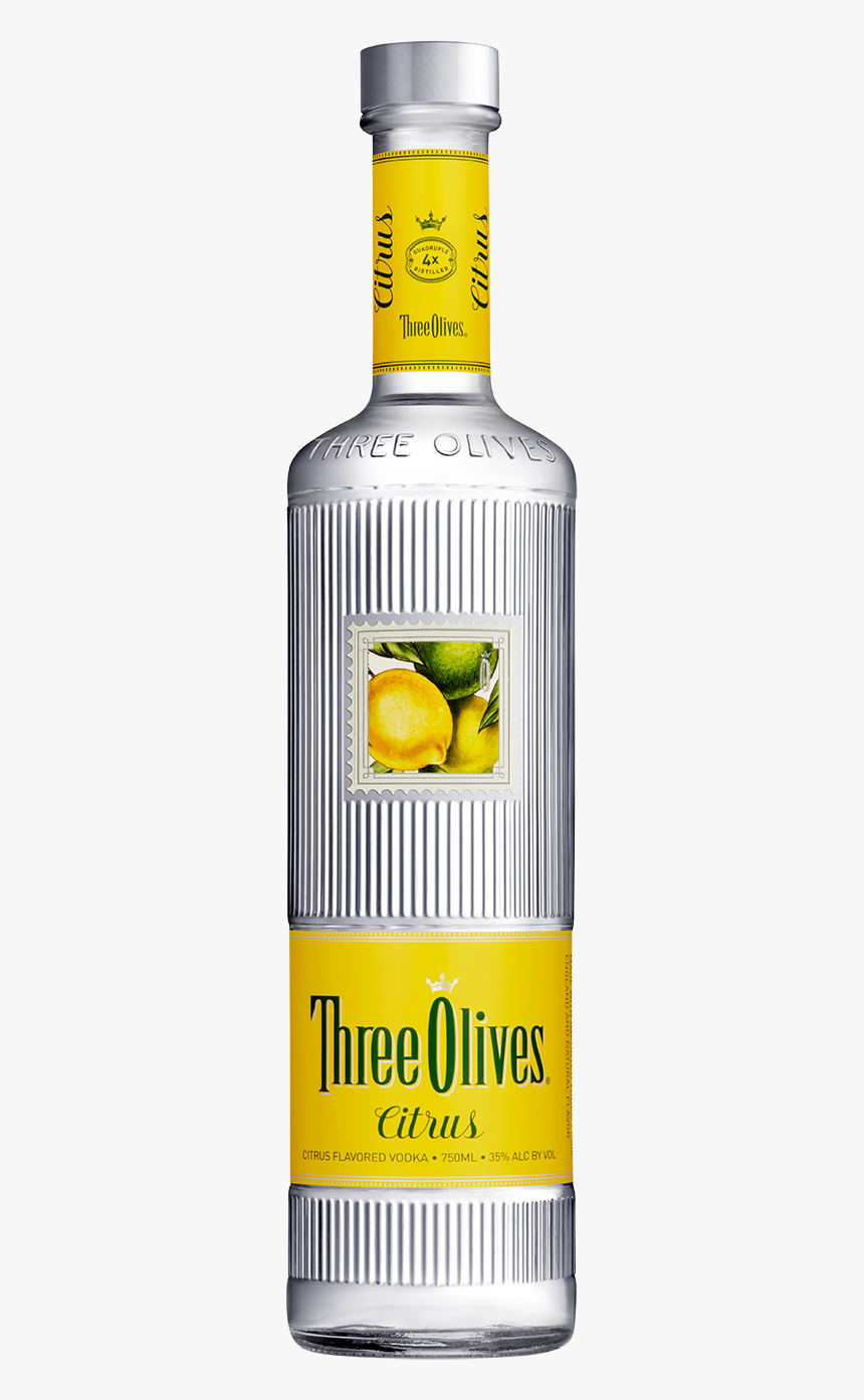 Three Olives Apple Pear Vodka, HD Png Download