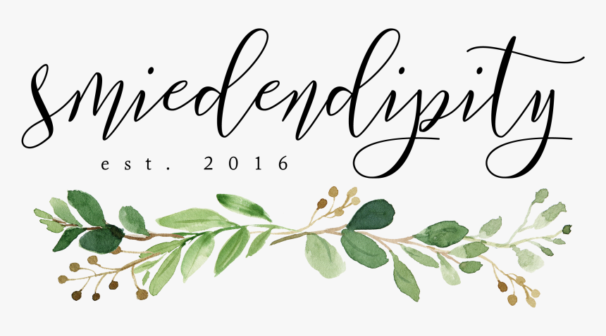 Smiedendipity - Watercolor Greenery Wedding Invitations, HD Png Download