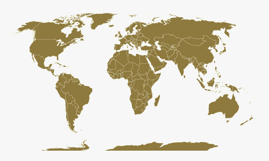 World Map Free License, HD Png Download