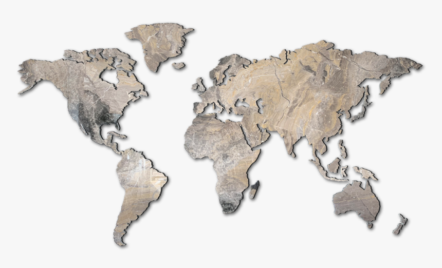 Wall World Map For Magnet, HD Png Download