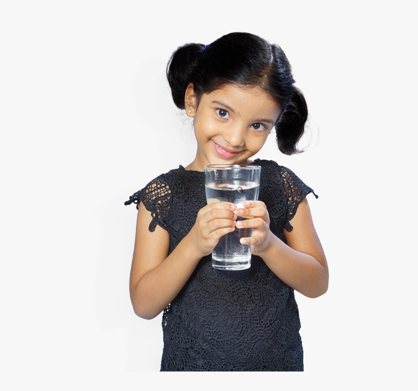 Drinking Pure Water Child Png, Transparent Png