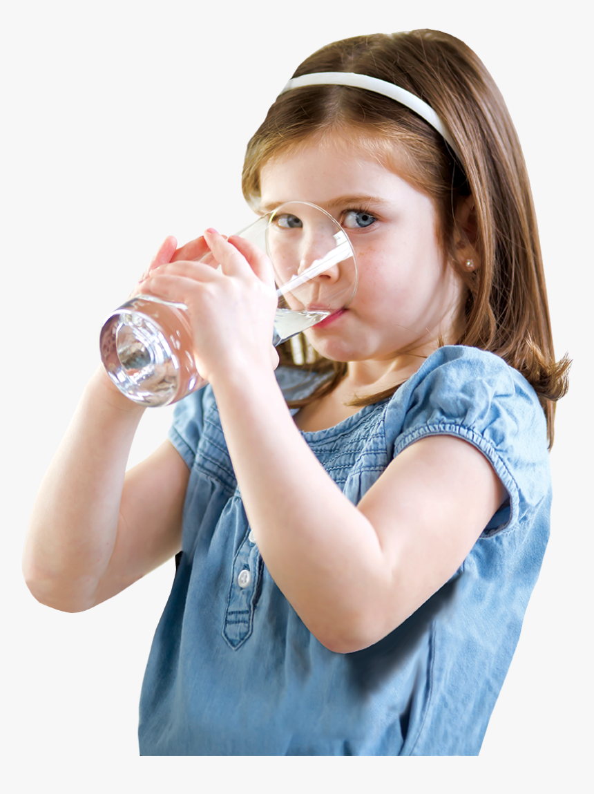 Clipart Water Potable Water - Girl Drinking Water Png, Transparent Png