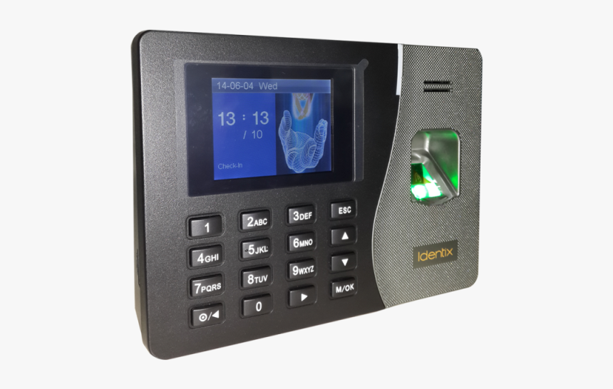 Biometric Attendance System Png Hd - Fingerprint Based Security System, Transparent Png