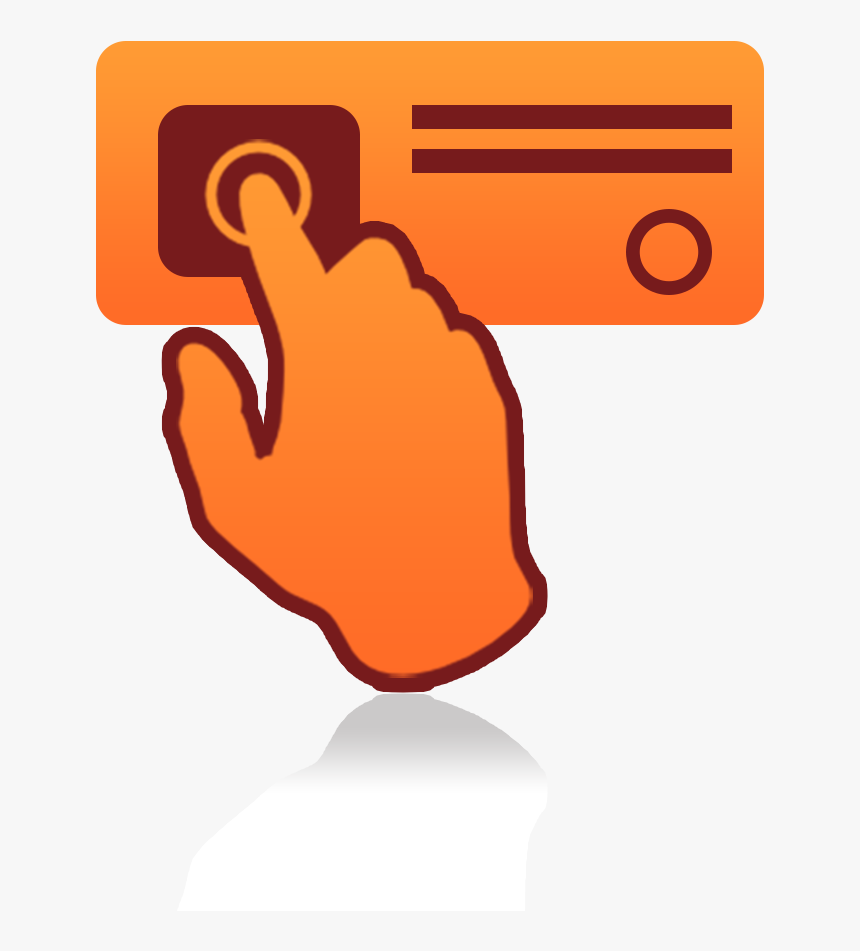 Product Features Of Radical Logix School Management - Hand Biometric Clipart, HD Png Download