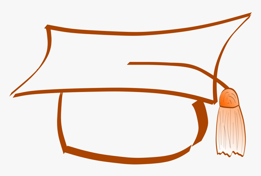 Graduation Hat Svg Clip Arts - Square Academic Cap, HD Png Download