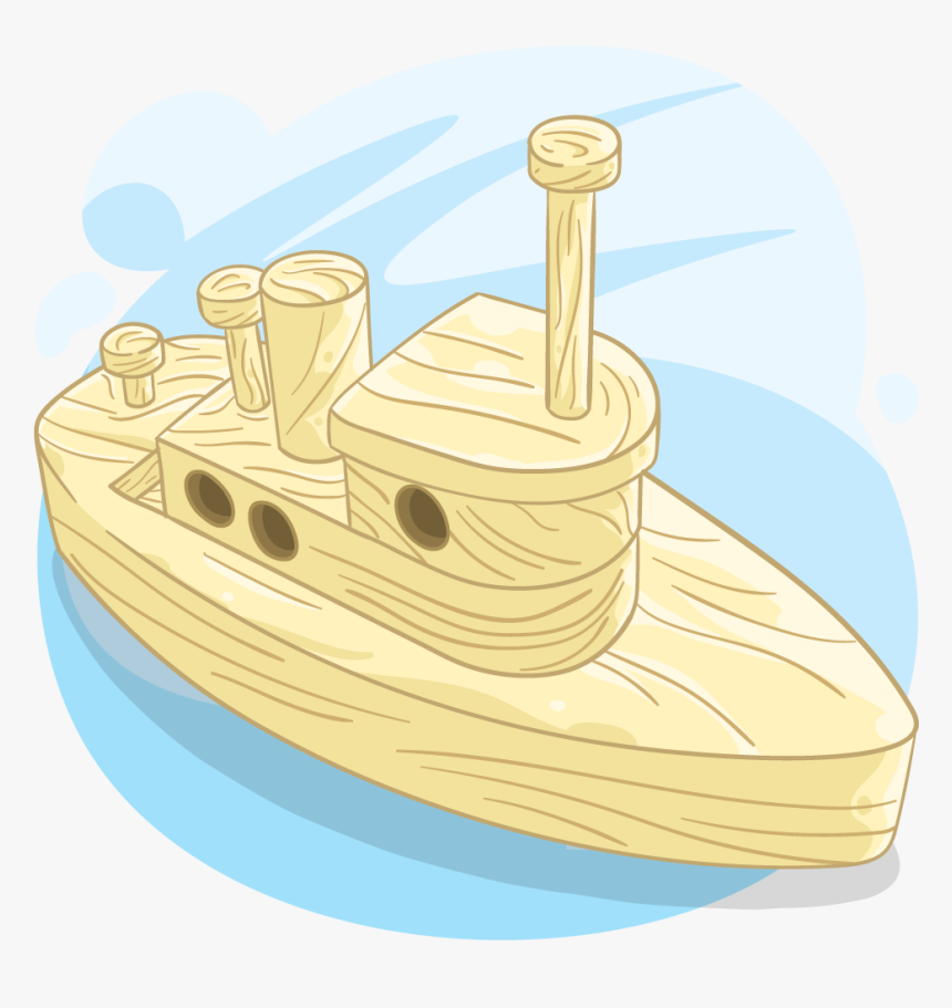 Transparent Wood Boat Png, Png Download