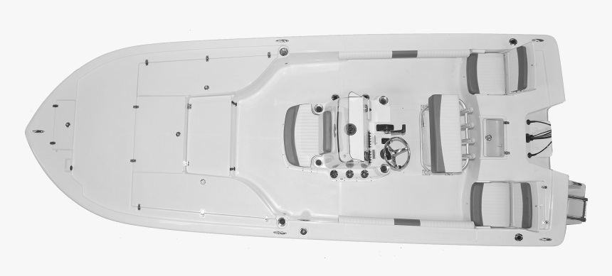 22-bay Boat Deck Plan - Sea Born 22 Bay, HD Png Download