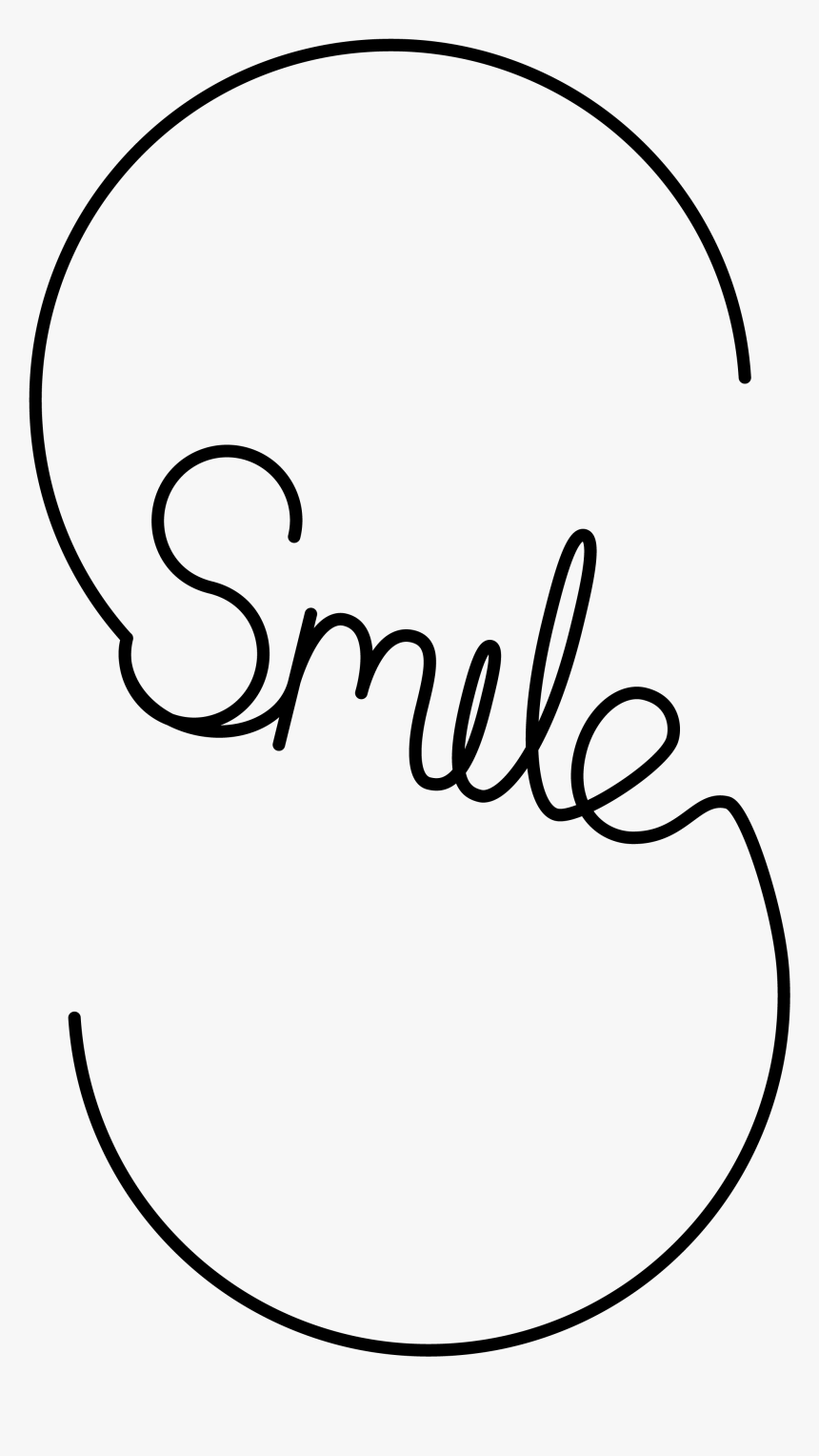Smile Is A Fashion Blog Featuring Work From Magazines, - Line Art, HD Png Download