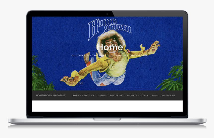 Website Design Digital Magazines Dowloads Homegrown - 1970s Drug Magazines, HD Png Download