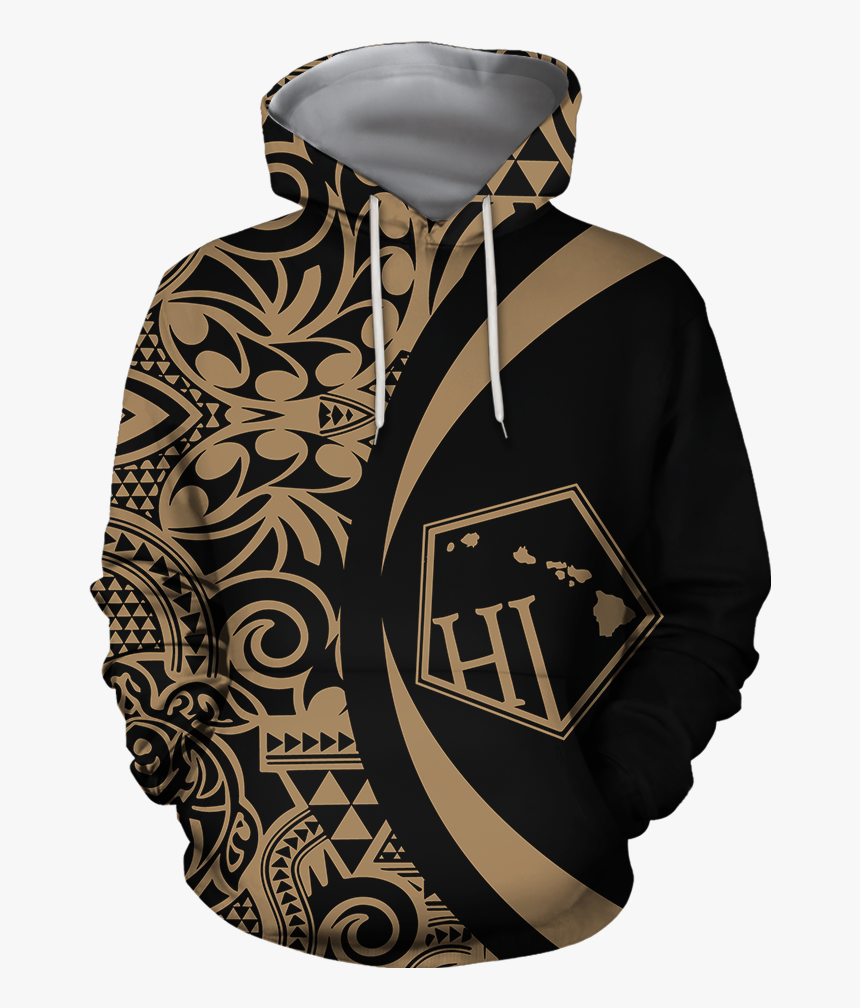 Hawaii Polynesian Tribal Hoodie - Hoodie, HD Png Download