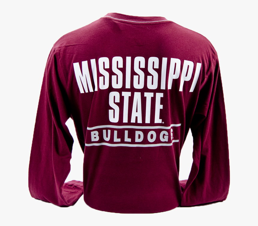Transparent Mississippi State Png - Long-sleeved T-shirt, Png Download