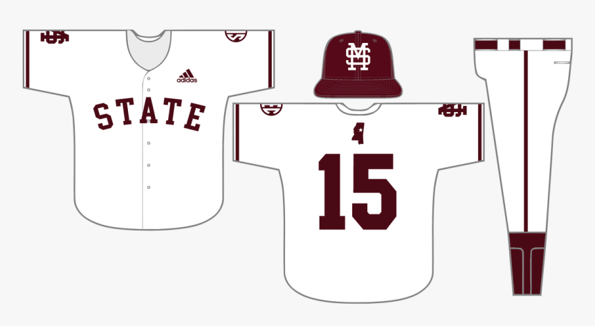 Picture - 2018 Mississippi State Baseball Jersey, HD Png Download