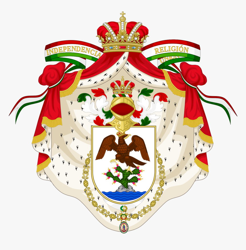 Imperial Mexican Coat Of Arms, HD Png Download