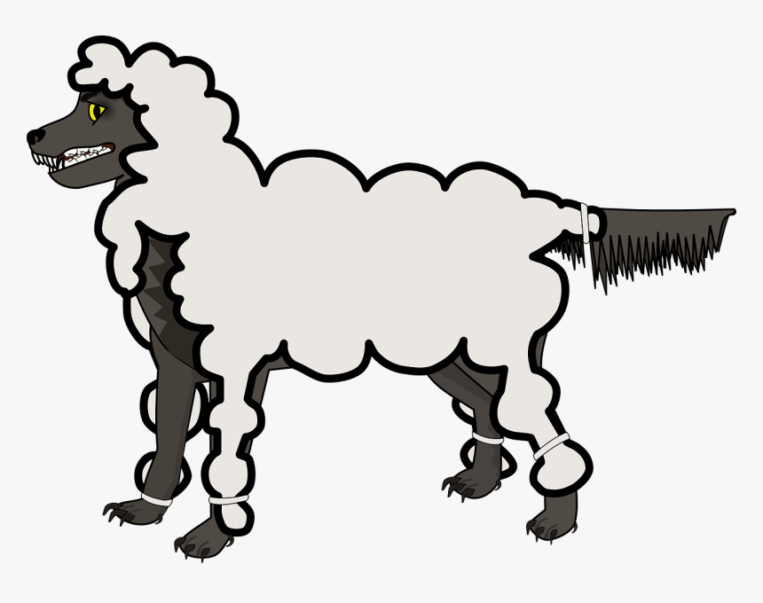 Wolf In Sheeps Clothing Clip Art, HD Png Download
