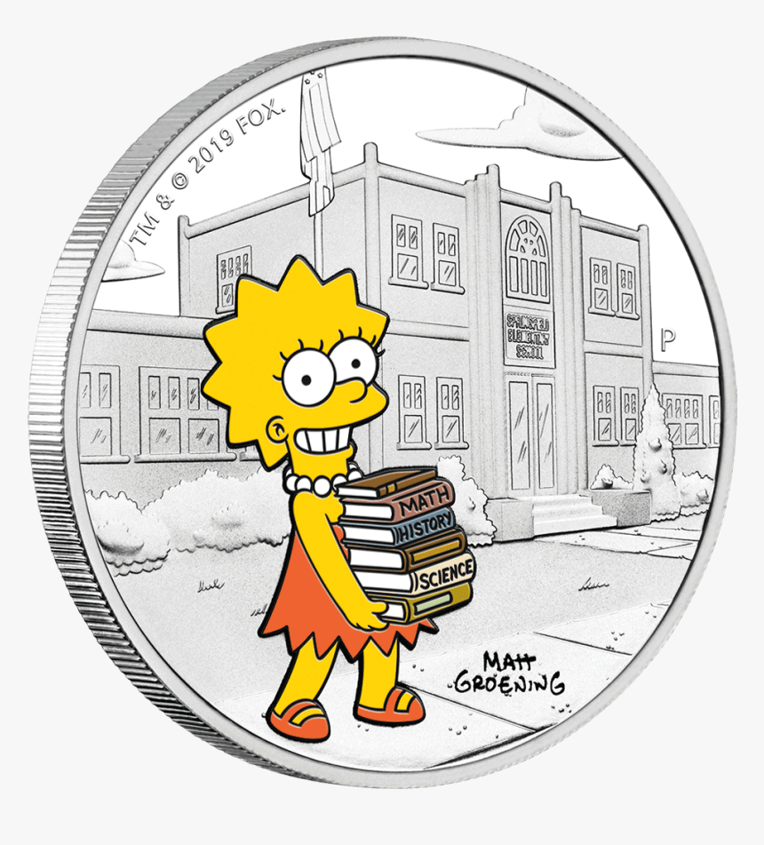 Iktuv219892 1 - Tuvalu Simpsons Lisa, HD Png Download