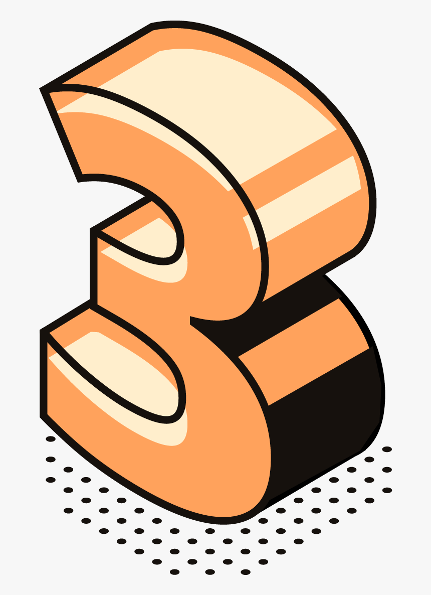 3 Number Png Stock Images - Portable Network Graphics, Transparent Png