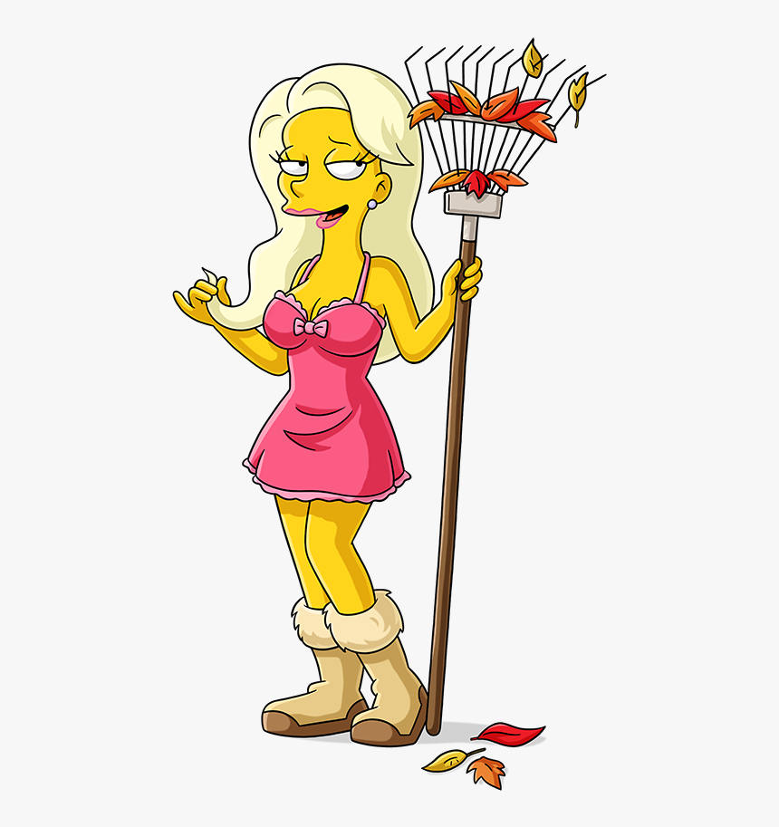 Simpsons Mona, HD Png Download