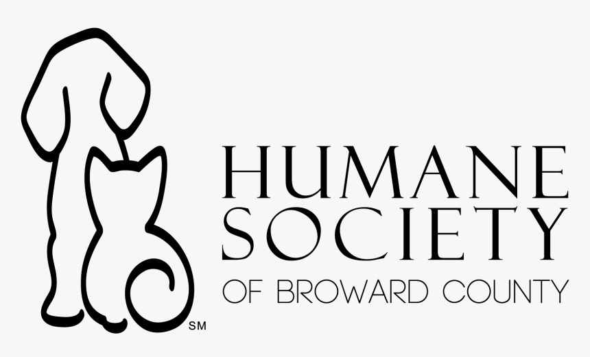 Black And White Hsbc Logo - Humane Society Logo Florida, HD Png Download