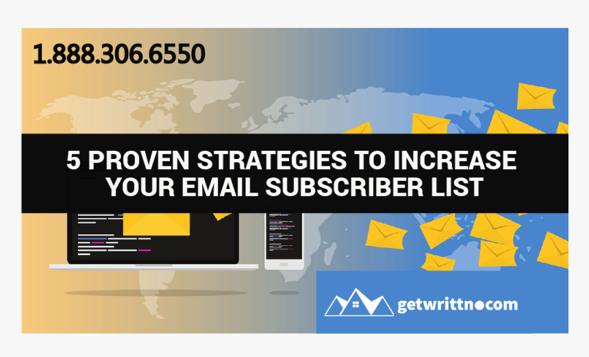 5 Proven Strategies To Increase Your Email Subscriber - Email Services Transparent, HD Png Download