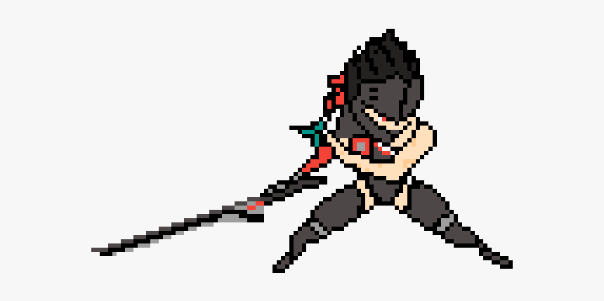 Blackwatch Genji Pixel Spray, HD Png Download