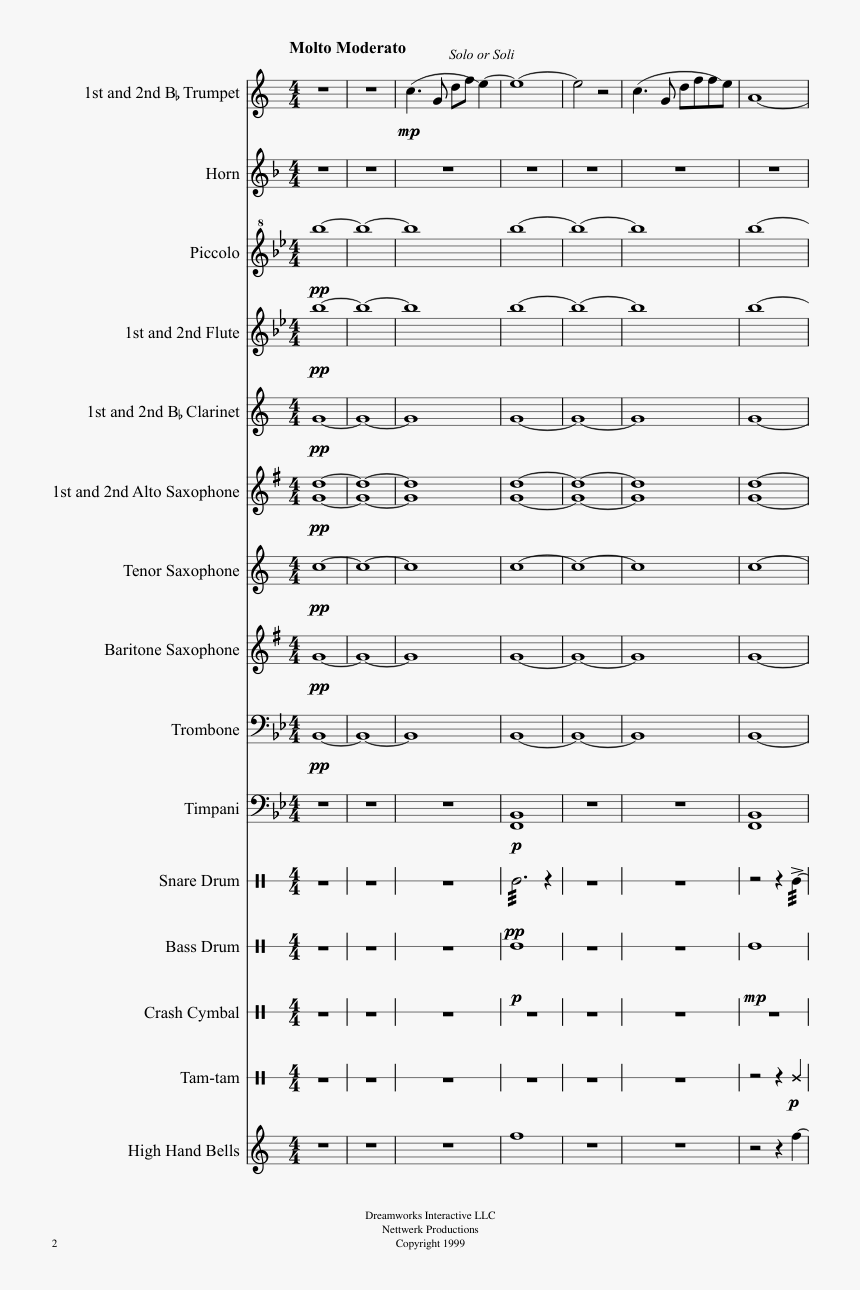 Medal Of Honor Allied Assault Main Theme Notes, HD Png Download