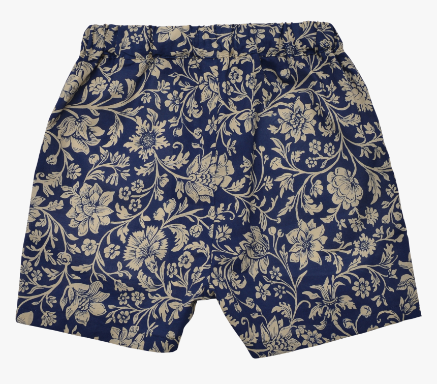 East End Highlanders Resort Kid S Shorts Navy Floral - Board Short, HD Png Download