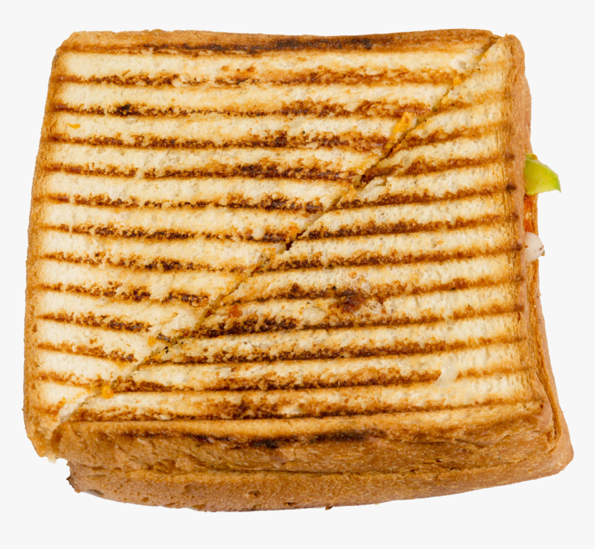 Grill Chicken Sandwich - Toast, HD Png Download