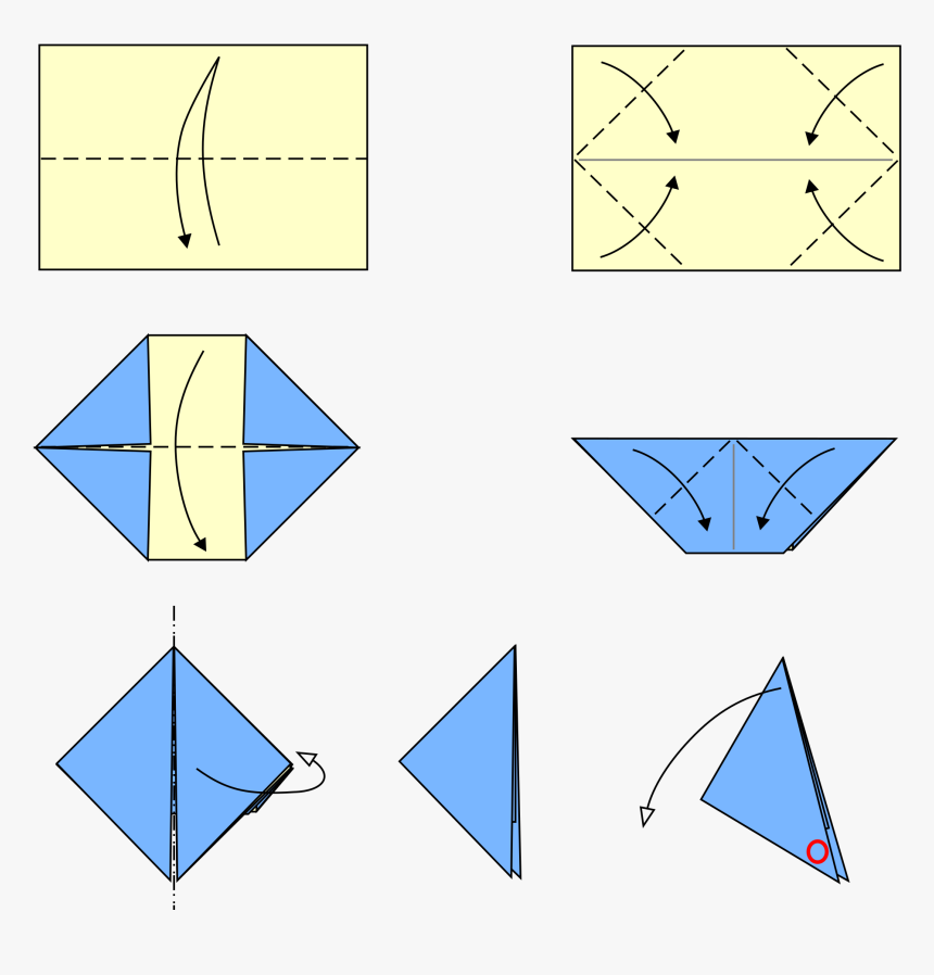 Beautiful Paper Poppers Instructions - Triangle, HD Png Download