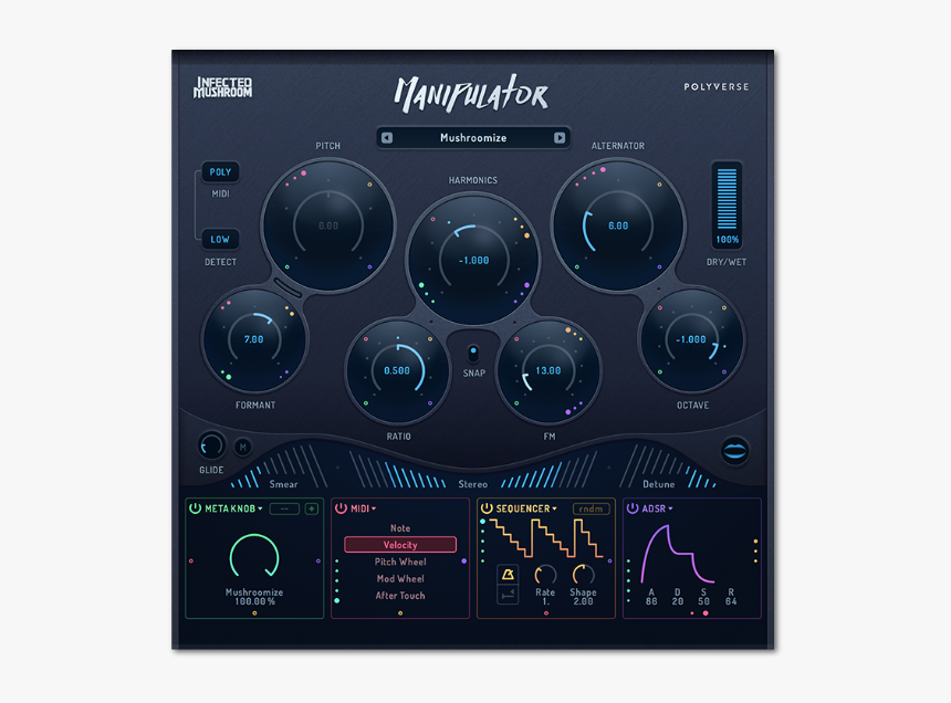 Polyverse Infected Mushroom Manipulator V1 0.3 Ce, HD Png Download