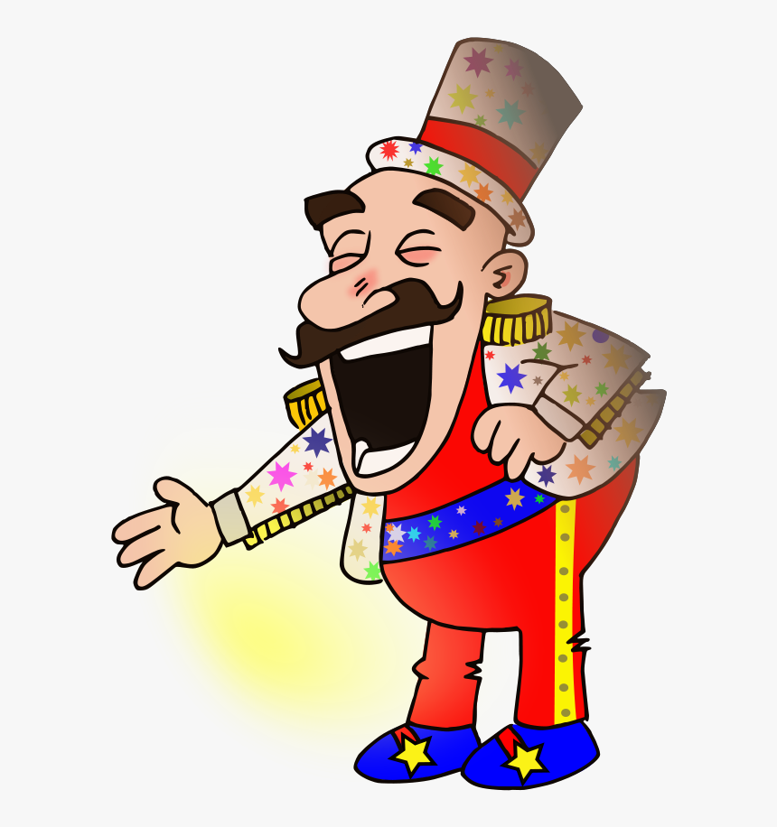 Chef / Cook Clipart, Vector Clip Art Online, Royalty - Circus Clip Art Man, HD Png Download